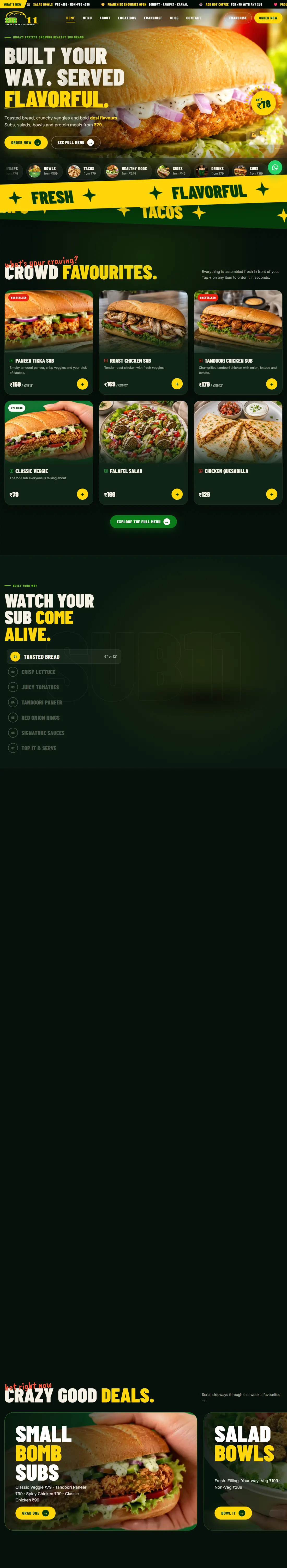 SUB11 website